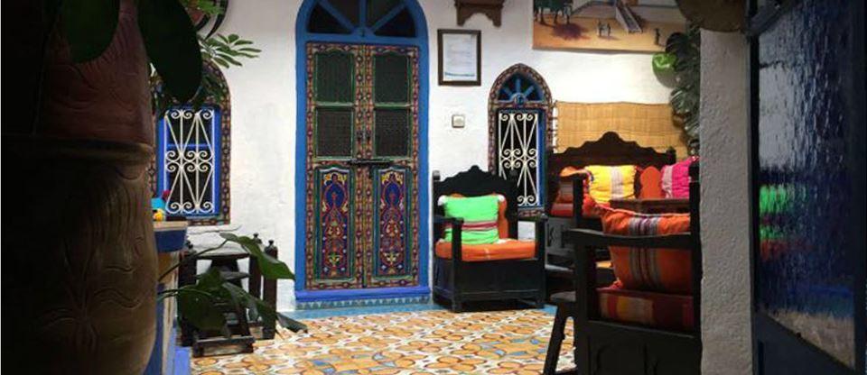 Hotel Dar Antonio Szafszawan Zewnętrze zdjęcie